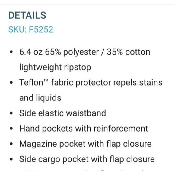 Mens Propper Lightweight Tactical Cargo Pants Khaki 34 x 32 NWT F5252 Ripstop - Picture 8 of 10